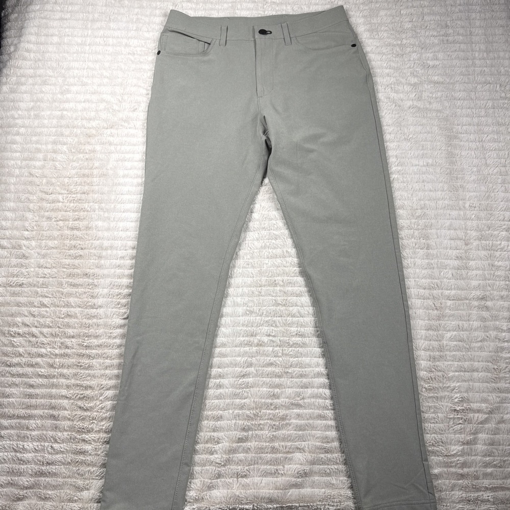 Public Rec NWOT Workday 2.0 Pants Men's 30x34 Slim Fit Gray 5 Pocket EXCELLENT